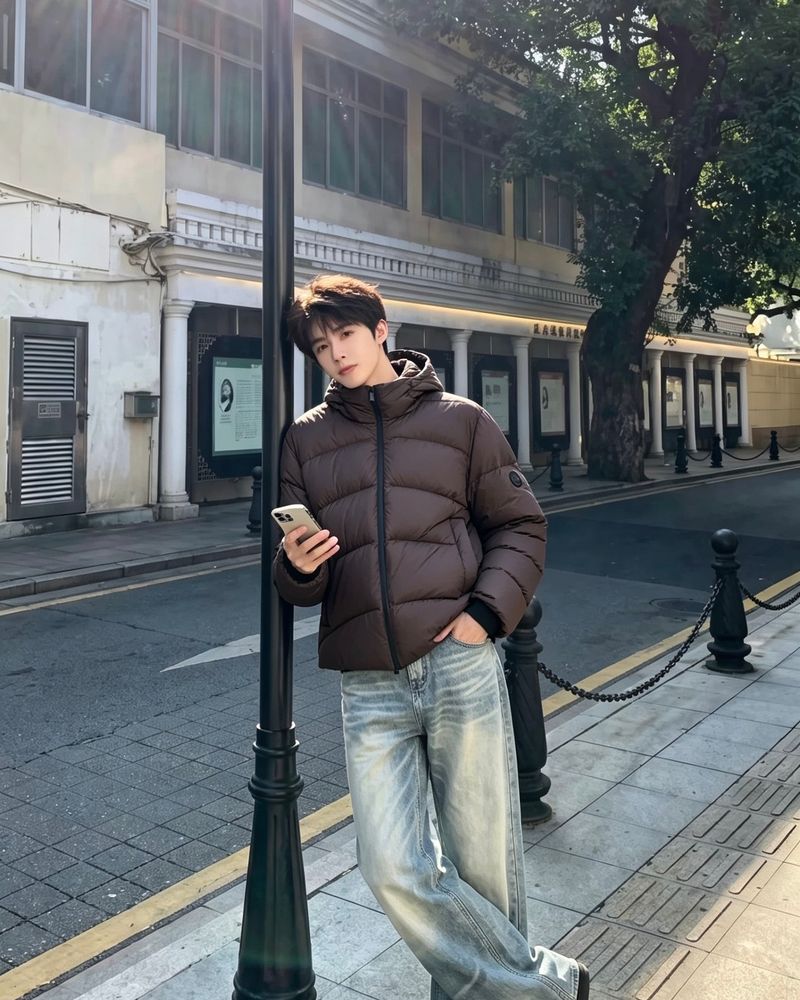 몽클레르 후드 쇼트 패딩 재킷 - 몽클레르 패딩 레플리카 참고 이미지